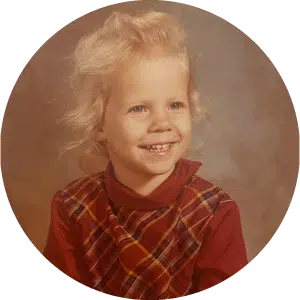 Childhood photo of Jennifer Tucker, Managing Director at StoryBook Theater & Studio East Training for the Performing Arts